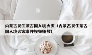 内蒙古发生蒙古国入境火灾（内蒙古发生蒙古国入境火灾事件视频播放）