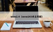 wow2.4（wow243术士天赋）