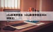 nba新赛季排名（nba新赛季排名NBA球情况）