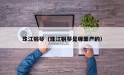 珠江钢琴（珠江钢琴是哪里产的）