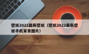 壁纸2022最新壁纸（壁纸2022最新壁纸手机背景图片）