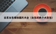 日系女生裸妆图片大全（女生的两个大包包）