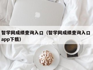 智学网成绩查询入口（智学网成绩查询入口 app下载）