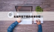 私服外挂下载的简单介绍